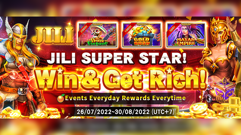 JILI HERO Event has started! Win & Get Rich!