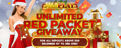December PAYDAY UNLI Red Packet Giveaway for all deposits