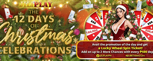 Christmas Free Bonus Lucky Wheel Jackpot