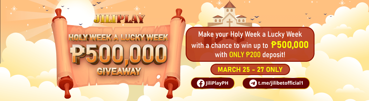 JILIBET 2024 : Grab Your 500K Win This Holy Week